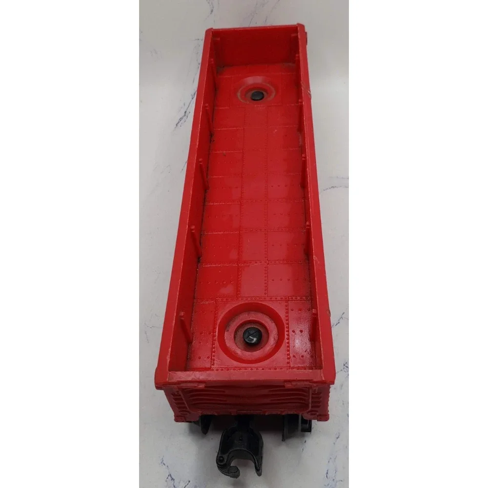 Lionel 027 Gauge Southern Pacific Lines SP 9032 Red Plastic Train Gondola